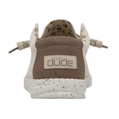 Wally Stretch - Ivory -Heydude 110380112 WALLY STRETCH IVORY LEFT 5