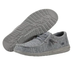 Wally Sox - Grey -Heydude 111033000 WALLY B SOX GREY NEWLOGO 03