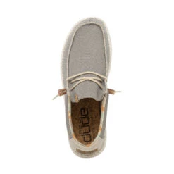 Wally Knit - Cobblestone -Heydude 112470710 WALLY ECO SOX COBBLESTONE LEFT 6 1