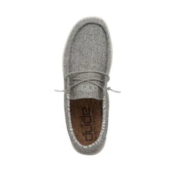 Wally Blend - Iron -Heydude 112473915 WALLY ECO LINEN IRON LEFT 6