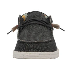Wally Knit - Charcoal 11 Wally Knit - Charcoal -Heydude 112474007 WALLY ECO SOX CHARCOAL LEFT 4