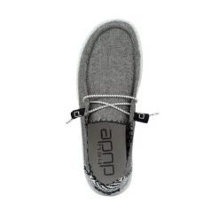 Wendy Chambray - Onyx -Heydude 121414203 WENDY CHAMBRAY ONYX LEFT 6