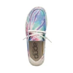 Wendy Tie Dye - Rose Candy -Heydude 121419864 WENDY ROSE CANDY TIE DYE LEFT 6