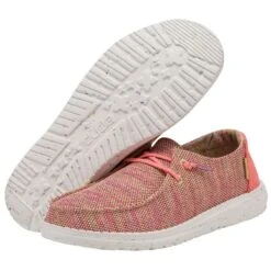 Wendy Sox Glow - Cream -Heydude 121925072 WENDY SOX GLOW CREAM LEFT 3