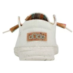 Wendy Knit - White -Heydude 122410147 WENDY ECO SOX WHITE LEFT 5 33aee80b 2a50 4dd8 bc53 19074926cc68