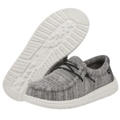 Wally Youth Stretch - Yin And Yang -Heydude 130133351 WALLY YOUTH STRETCH YIN YANG LEFT 3 1