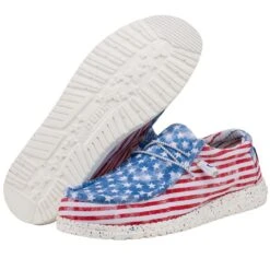 Wally - Stars And Stripes -Heydude 150202699 WALLY STARS N STRIPES 3