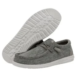 Wally Ascend Woven - Carbon 10 Wally Ascend Woven - Carbon -Heydude 40002 0YK WALLYASCENDWOVEN CARBON PAIRBOTTOM