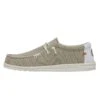Wally Braided - Off White -Heydude 40003 1LB WALLYBRAIDED OFFWHITE LEFTSIDE