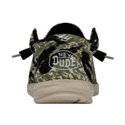 Wally Camouflage - Tiger Stripe Camo -Heydude 40004 9CJ WALLYCAMOUFLAGE TIGERSTRIPECAMO LEFTBACK
