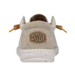 Wally Stretch - Tofu -Heydude 40008 2BJ WALLYSTRETCH TOFU LEFTBACK