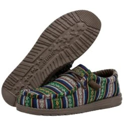 Wally Serape - Blue Canyon -Heydude 40017 9BK WALLY SERAPE BLUE CANYON LEFT 3