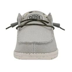 Wally Sox Triple Needle - Fog -Heydude 40020 1HA WALLYSOXTRIPLENEEDLE FOG LEFTFRONT