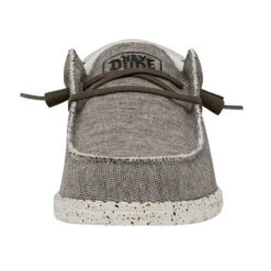 Wally Stitch - Teak -Heydude 40021 1IU WALLYSTITCH TEAK LEFTFRONT