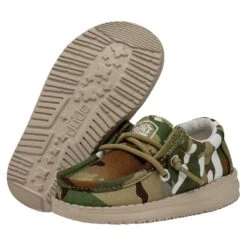 Wally Toddler Camouflage - Multi Camo 10 Wally Toddler Camouflage - Multi Camo -Heydude 40027 9CQ WALLYTODDLERCAMOUFLAGE MULTICAMO PAIRBOTTOM