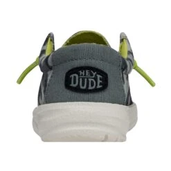 Wally Toddler Camodino - Blue -Heydude 40028 425 WALLYTODDLERCAMODINO BLUE LEFTBACK