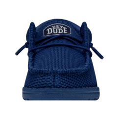 Wally Toddler Funk Mono - True Blue -Heydude 40030 428 WALLYTODDLERFUNKMONO TRUEBLUE LEFTFRONT