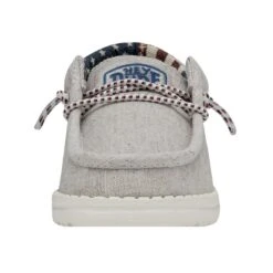 Wally Toddler Patriotic - Off White Patriotic -Heydude 40031 1K1 WALLYTODDLERPATRIOTIC OFFWHITEPATRIOTIC LEFTFRONT