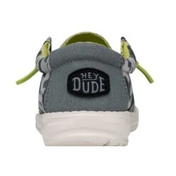 Wally Youth Camodino - Blue -Heydude 40043 425 WALLYYOUTHCAMODINO BLUE LEFTBACK