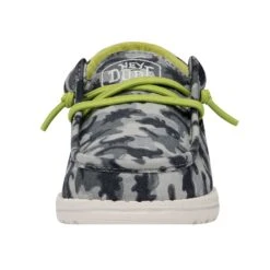 Wally Youth Camodino - Blue -Heydude 40043 425 WALLYYOUTHCAMODINO BLUE LEFTFRONT