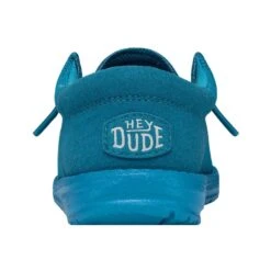 Wally Youth Funk Mono - Electric Blue 12 Wally Youth Funk Mono - Electric Blue -Heydude 40045 404 WALLYYOUTHFUNKMONO ELECTRICBLUE LEFTBACK