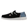 Wendy Boho - Black 2 Wendy Boho - Black -Heydude 40054 001 WENDY BOHO BLACK LEFT 1