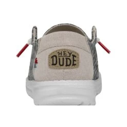 Wendy Boho - Embroidery Dark Grey -Heydude 40054 1GS WENDYBOHO EMBROIDERYDARKGREY LEFTBACK