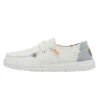 Wendy Boho - White Crochet -Heydude 40054 1KF WENDY BOHO WHITE CROCHET LEFT 1