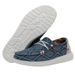 Wendy Boho - True Blue -Heydude 40054 428 WENDY BOHO TRUE BLUE LEFT 3