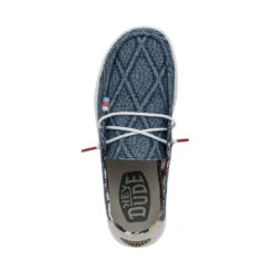Wendy Boho - True Blue -Heydude 40054 428 WENDY BOHO TRUE BLUE LEFT 6