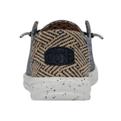 Wendy Chambray - Lapis Blue 12 Wendy Chambray - Lapis Blue -Heydude 40059 4MG WENDY CHAMBRAY WOVEN LAPIS BLUE LEFT 5