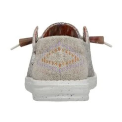 Wendy Knit II - Desert Taupe 12 Wendy Knit II - Desert Taupe -Heydude 40061 1JM WENDYKNITII DESERTTAUPE LEFTBACK