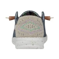 Wendy Knit II - Blue Denim -Heydude 40061 429 WENDYKNITII BLUEDENIM LEFTBACK