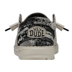 Wendy Funk Slub Blanket - Skyline -Heydude 40066 1IO WENDYFUNKSLUBBLANKET SKYLINE LEFTBACK