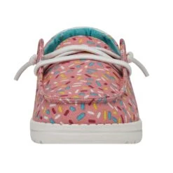 Wendy Youth - Birthday Pink Sprinkles -Heydude 40069 6UO WENDYYOUTHBIRTHDAY PINKSPRINKLES LEFTFRONT