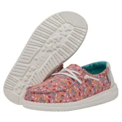 Wendy Youth - Birthday Pink Sprinkles -Heydude 40069 6UO WENDYYOUTHBIRTHDAY PINKSPRINKLES PAIRBOTTOM