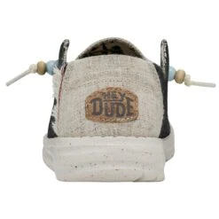 Wendy Fringe - Carbon -Heydude 40071 0YK WENDYFRINGE CARBON LEFTBACK