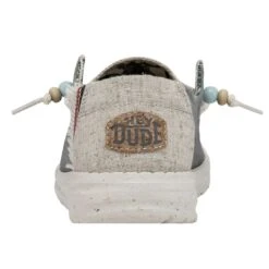 Wendy Fringe - Indigo 12 Wendy Fringe - Indigo -Heydude 40071 4ME WENDYFRINGE INDIGO LEFTBACK