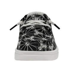 Wendy Rise Eyelet - Black -Heydude 40075 001 WENDY RISE EYELET BLACK LEFT 4