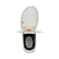 Wendy Stretch Boho Fleur - Fresh Air -Heydude 40082 1KW WENDYSTRETCHBOHOFLUER FRESHAIR LEFTTOP