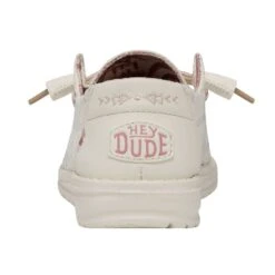 Wendy Stretch Boho Fleur - Sand 12 Wendy Stretch Boho Fleur - Sand -Heydude 40082 202 WENDYSTRETCHBOHOFLUER SAND LEFTBACK