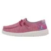 Wendy Youth - Sparkle Pink -Heydude 40099 6VG WENDY YOUTH SPARKLE PINK LEFT 1