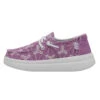 Wendy Youth Rise Eyelet - Violet 1 Wendy Youth Rise Eyelet - Violet -Heydude 40108 508 WENDY YOUTH RISE EYELET VIOLET LEFT 1