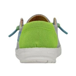 Wendy Youth Stretch - Glow Blu 12 Wendy Youth Stretch - Glow Blu -Heydude 40111 4MC WENDYYOUTHSTRETCH GLOWBLU LEFTBACK