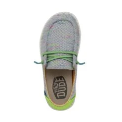 Wendy Youth Stretch - Glow Blu 13 Wendy Youth Stretch - Glow Blu -Heydude 40111 4MC WENDYYOUTHSTRETCH GLOWBLU LEFTTOP