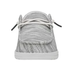 Wendy Sox Wide - Glacier Grey -Heydude 40152 1HD WENDYSOXWIDE GLACIERGREY LEFTFRONT