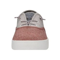 Conway Craft - Red White Blue -Heydude 40179 6WM CONWAYMCRAFTLINEN REDWHITEBLUE LEFTFRONT