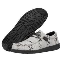 Wally - Shades Grey -Heydude 40361 030 WALLYSHADES BLACK PAIRBOTTOM