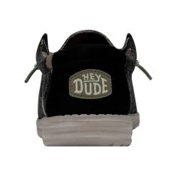 Wally Boho Denim - Brown -Heydude 40379 255 WALLYBOHODENIM BROWN LEFTBACK