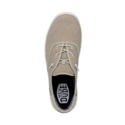 Conway Sports Mesh - Off White 15 Conway Sports Mesh - Off White -Heydude 40393 1LB CONWAYMSPORTMESH OFFWHITE LEFTTOP